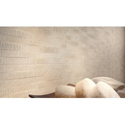 Πλακάκι 8201 Beige Relieve Decor 33.3x80 cm Μπεζ Ματ Porcelanite Dos